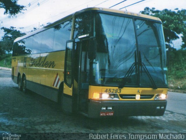 Viação Itapemirim 45283 na cidade de Governador Valadares, Minas Gerais, Brasil, por Robert Feres Tompsom Machado. ID da foto: 2034148.