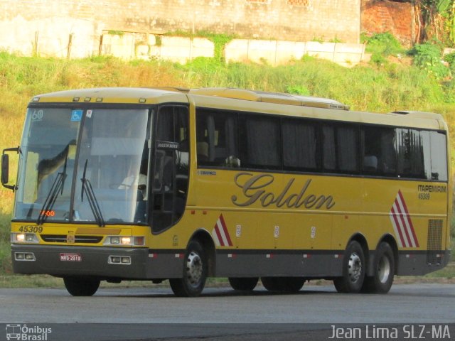 Viação Itapemirim 45309 na cidade de São Luís, Maranhão, Brasil, por Jean Lima. Número da foto: #2033476.