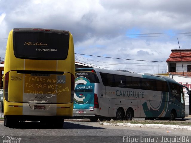 Viação Itapemirim 45627 na cidade de Jequié, Bahia, Brasil, por Filipe Lima. Número da foto: #2034390.