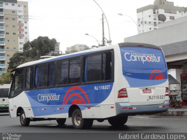 Empresa Sanjoanense Campostur RJ 118.027 na cidade de Campos dos Goytacazes, Rio de Janeiro, Brasil, por Gabriel Cardoso Lopes. Número da foto: #2035529.
