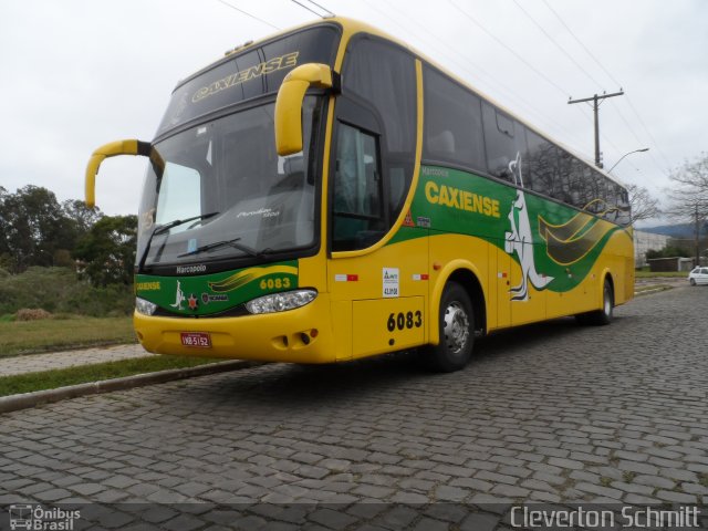 Expresso Caxiense 6083 na cidade de Santa Maria, Rio Grande do Sul, Brasil, por Cleverton Schmitt. Número da foto: #2036345.