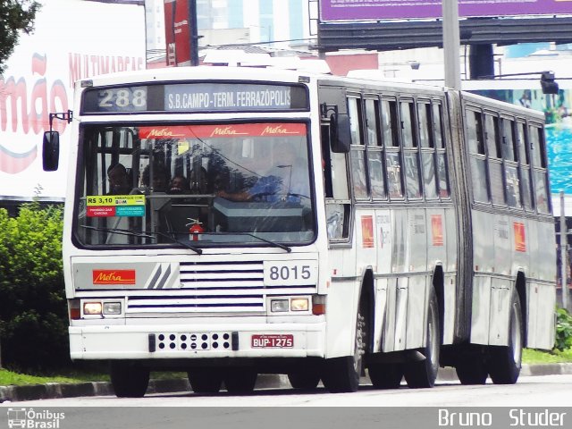 Metra - Sistema Metropolitano de Transporte 8015 na cidade de São Bernardo do Campo, São Paulo, Brasil, por Bruno   Studer. Número da foto: #2035375.