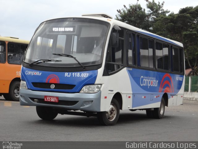 Empresa Sanjoanense Campostur RJ 118.027 na cidade de Campos dos Goytacazes, Rio de Janeiro, Brasil, por Gabriel Cardoso Lopes. Número da foto: #2035524.