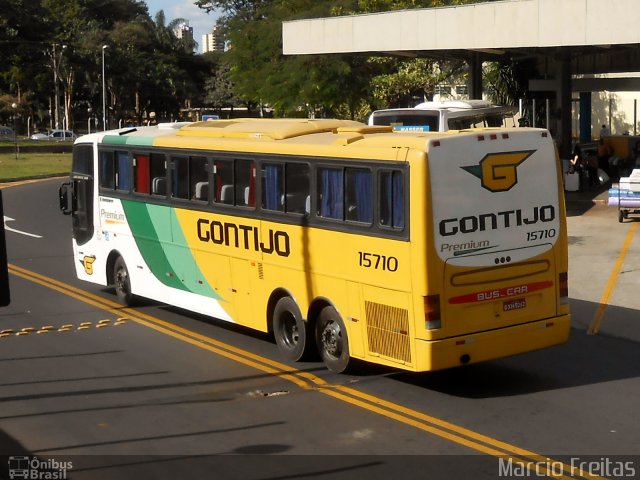 Empresa Gontijo de Transportes 15710 na cidade de Ribeirão Preto, São Paulo, Brasil, por Marcio Freitas. ID da foto: 2036376.