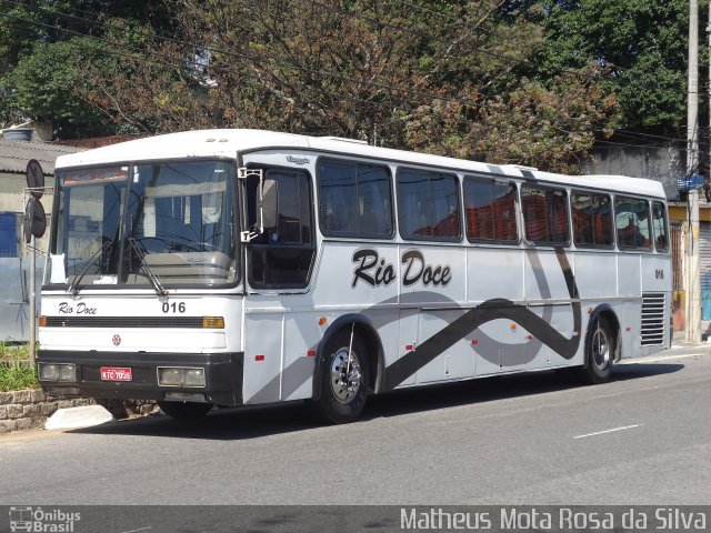 Rio Doce Transportadora Turística 016 na cidade de São Paulo, São Paulo, Brasil, por Matheus Mota Rosa da Silva. Número da foto: #2035710.