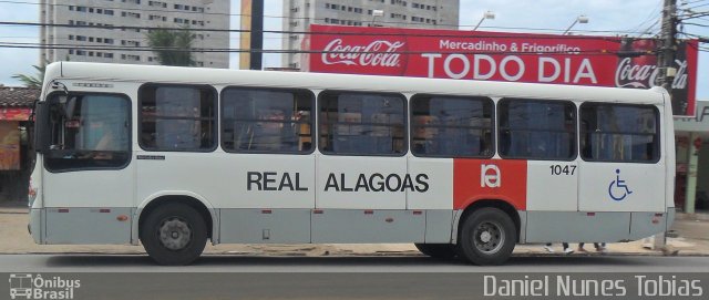 Real Alagoas de Viação 1047 na cidade de Maceió, Alagoas, Brasil, por Daniel Nunes Tobias. ID da foto: 2036372.