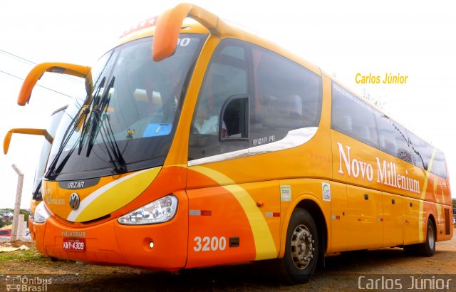 Novo Millenium Turismo 3200 na cidade de Goiânia, Goiás, Brasil, por Carlos Júnior. Número da foto: #2037695.