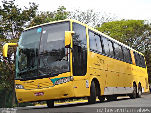 Viação Itapemirim 9033 na cidade de São Paulo, São Paulo, Brasil, por Luiz Gustavo Goncalves. Número da foto: #2037108.