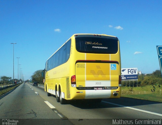 Viação Itapemirim 5053 na cidade de Jacareí, São Paulo, Brasil, por Matheus Germiniani. Número da foto: #2037228.