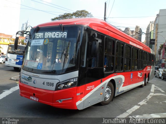 Himalaia Transportes > Ambiental Transportes Urbanos 4 1598 na cidade de São Paulo, São Paulo, Brasil, por Jonathan  Aguiar Correa. ID da foto: 2037371.