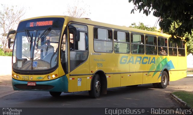 Viação Garcia 7575 na cidade de Paranavaí, Paraná, Brasil, por Robson Alves. Número da foto: #2039336.