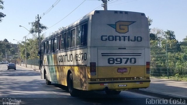 Empresa Gontijo de Transportes 8970 na cidade de Belo Horizonte, Minas Gerais, Brasil, por Fabrício de Araújo Costa. ID da foto: 2037244.