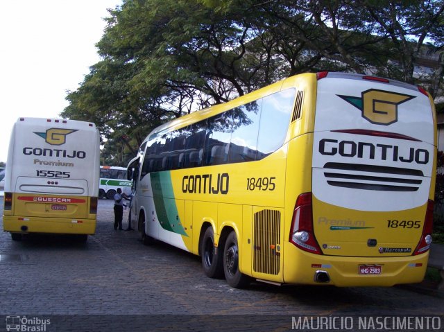 Empresa Gontijo de Transportes 15525 na cidade de Belo Horizonte, Minas Gerais, Brasil, por Maurício Nascimento. Número da foto: #2040205.